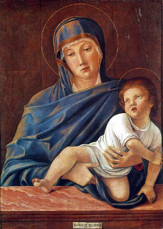 BELLINI, Giovanni Madonna with the Child 57 Spain oil painting art
